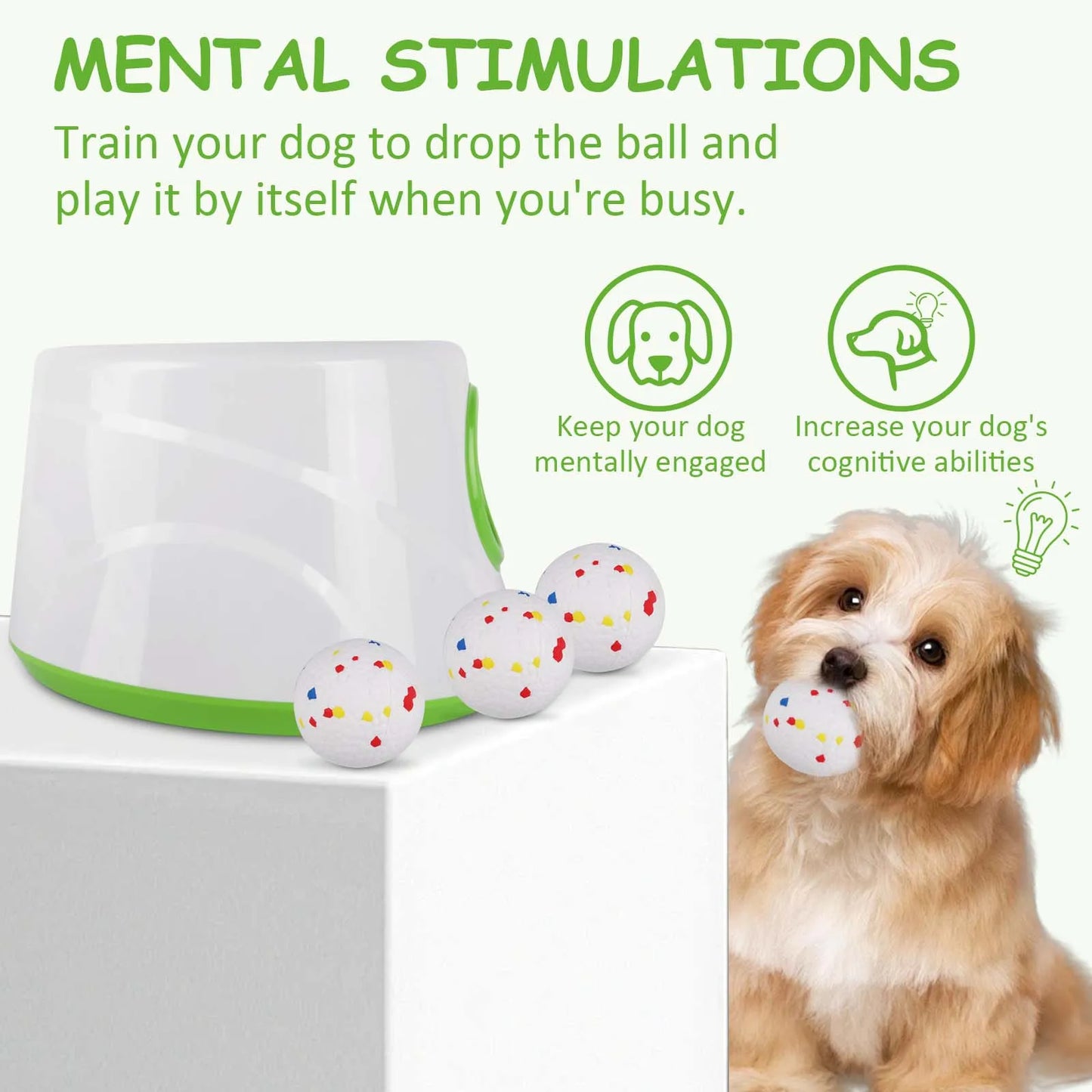 Lanceur de Balle Automatique pour Chien