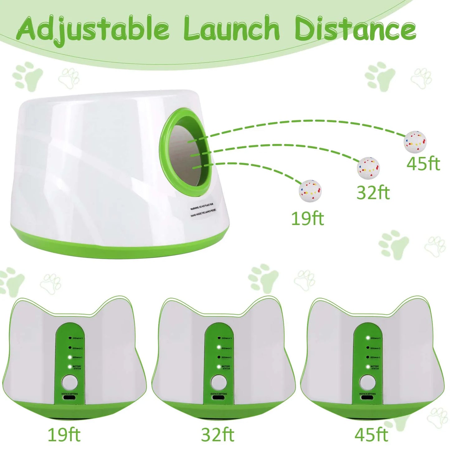 Lanceur de Balle Automatique pour Chien