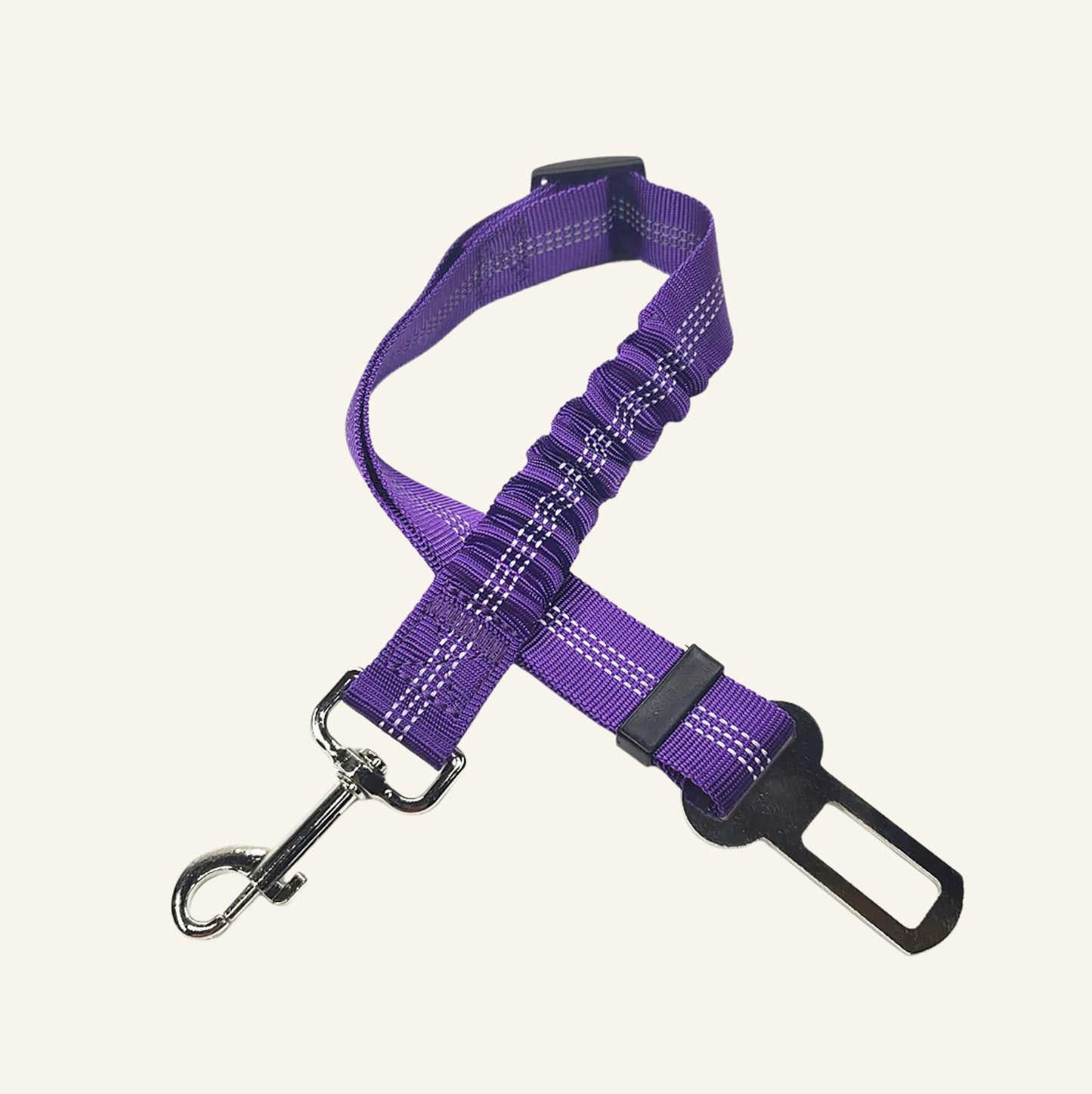 Ceinture de sécurité violette pour chien Dog Rider, accessoire de voyage pratique pour animaux
